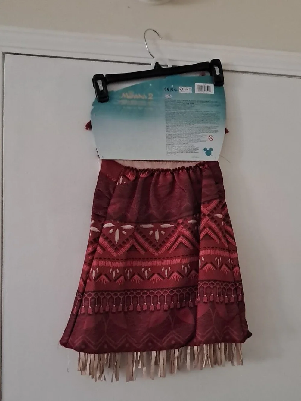 Disney Moana 2 Red and Cream Adventure Costume
